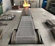 高温网带在粉末冶金行业的作用效果
