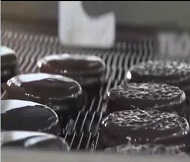 巧克力饼干制作中的一款不锈钢网带