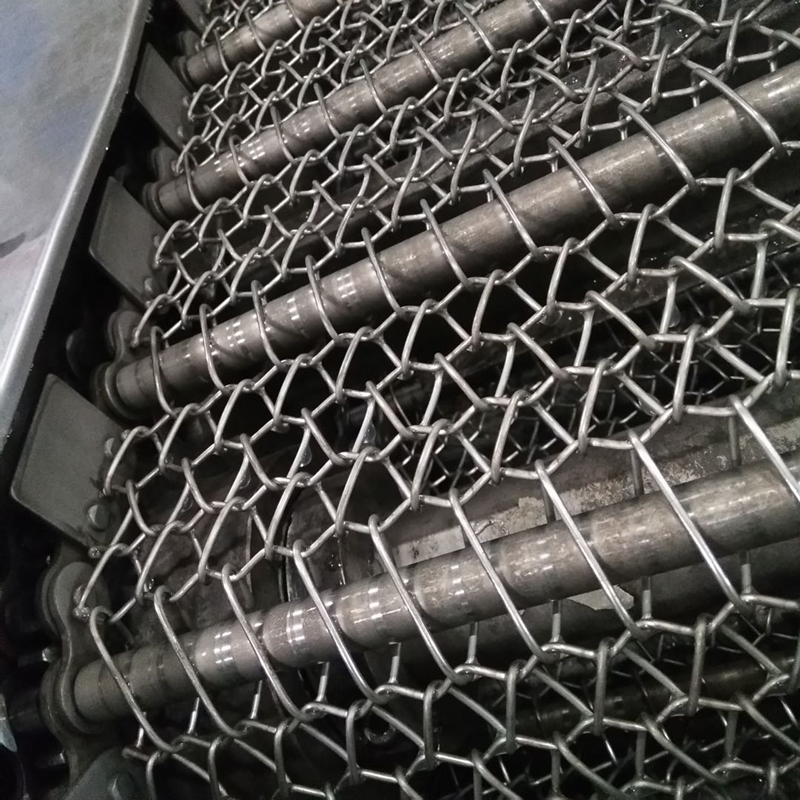 关西金属网一款常用于钎焊的力骨式网带