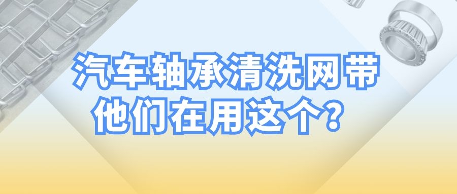 【轴承清洗设备】-为什么都选择长城网带？