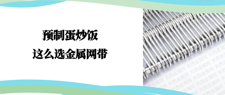 行业观察 | 蛋炒饭金属网带这么选
